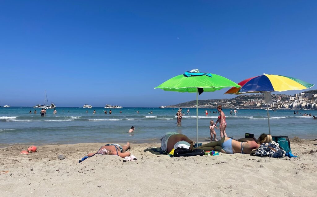 Melieha Beach, Malta