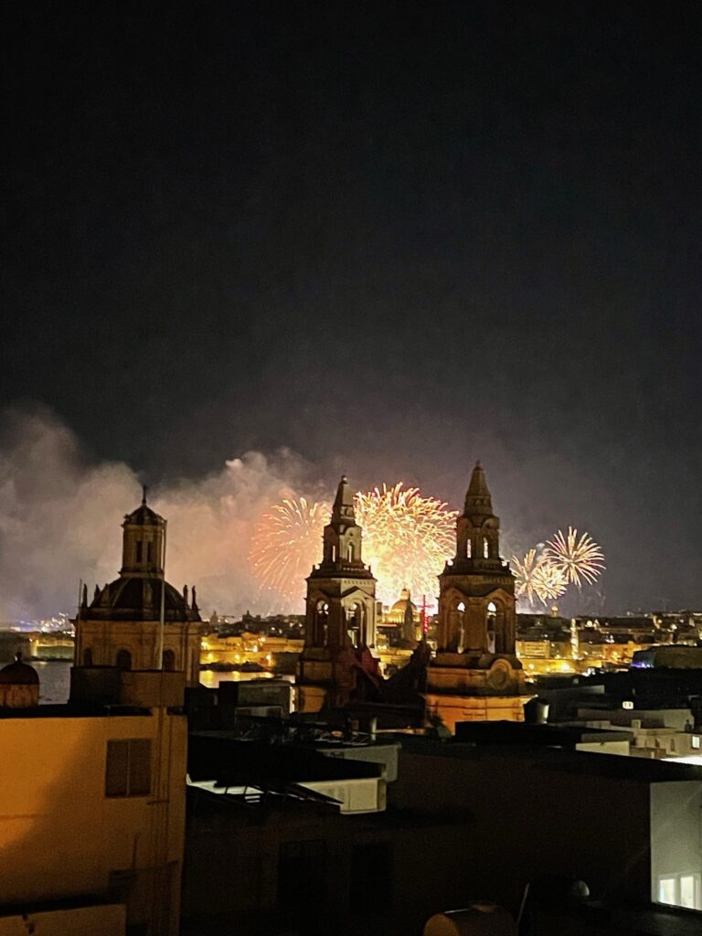 sliema fireworks